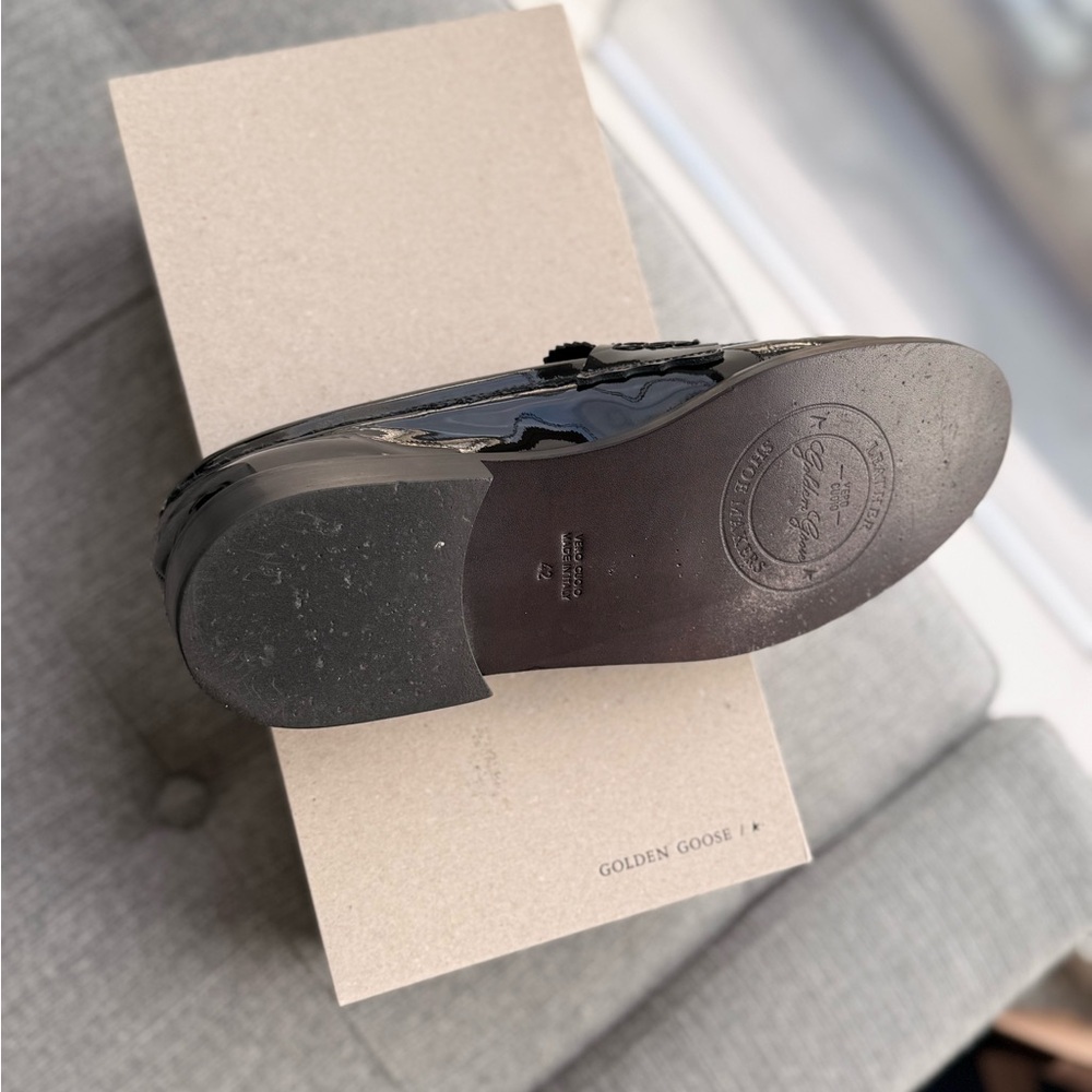 Golden Goose Glossy Black Men's Loafers - Picture 4 of 5
